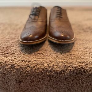 Brown dressing shoes